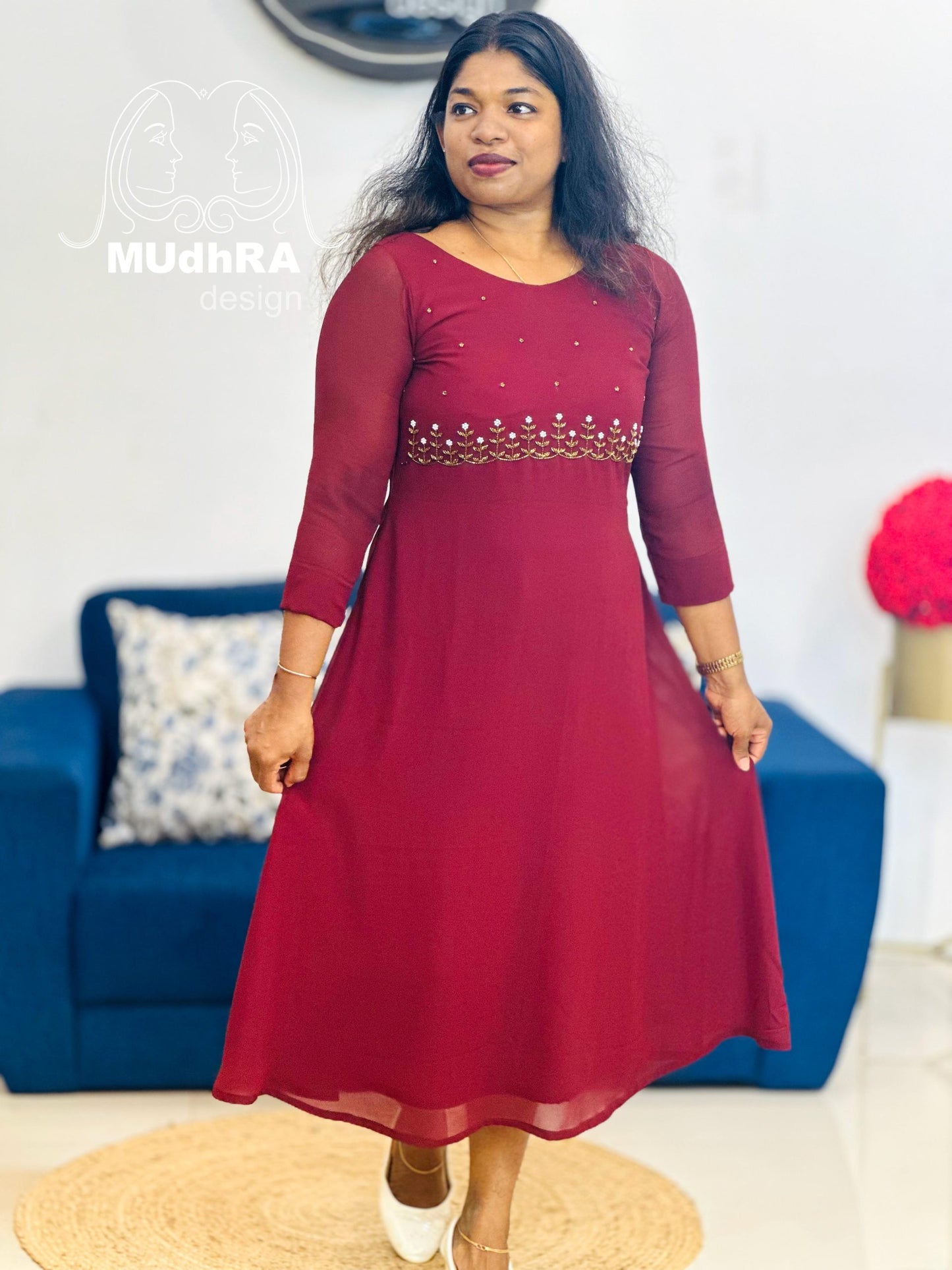 Kurti (Maroon)