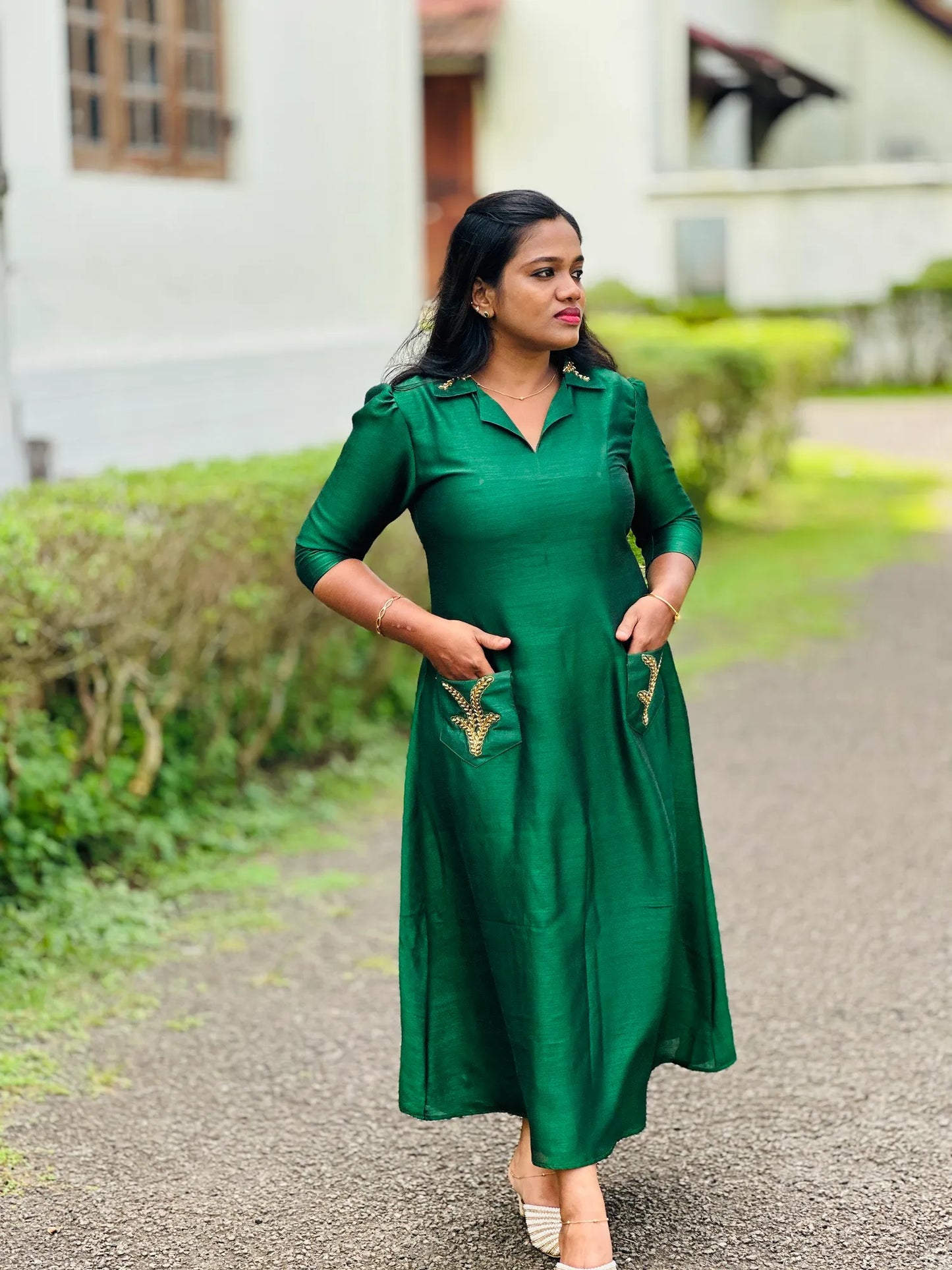 Frock with Collar&Pockets(PonKathir)(57)