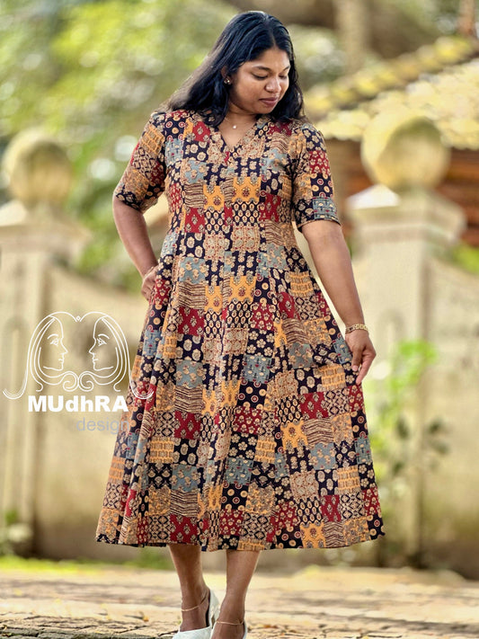 Cotton 6 Panel Frock