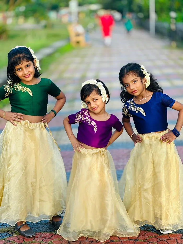 Kids CropTop&Skirt (0065)