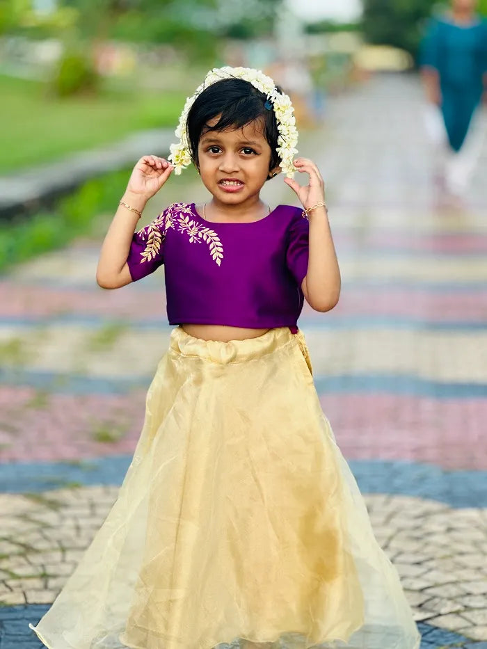 Kids CropTop&Skirt (0065)