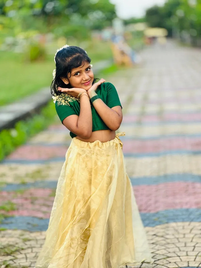 Kids CropTop&Skirt (0065)