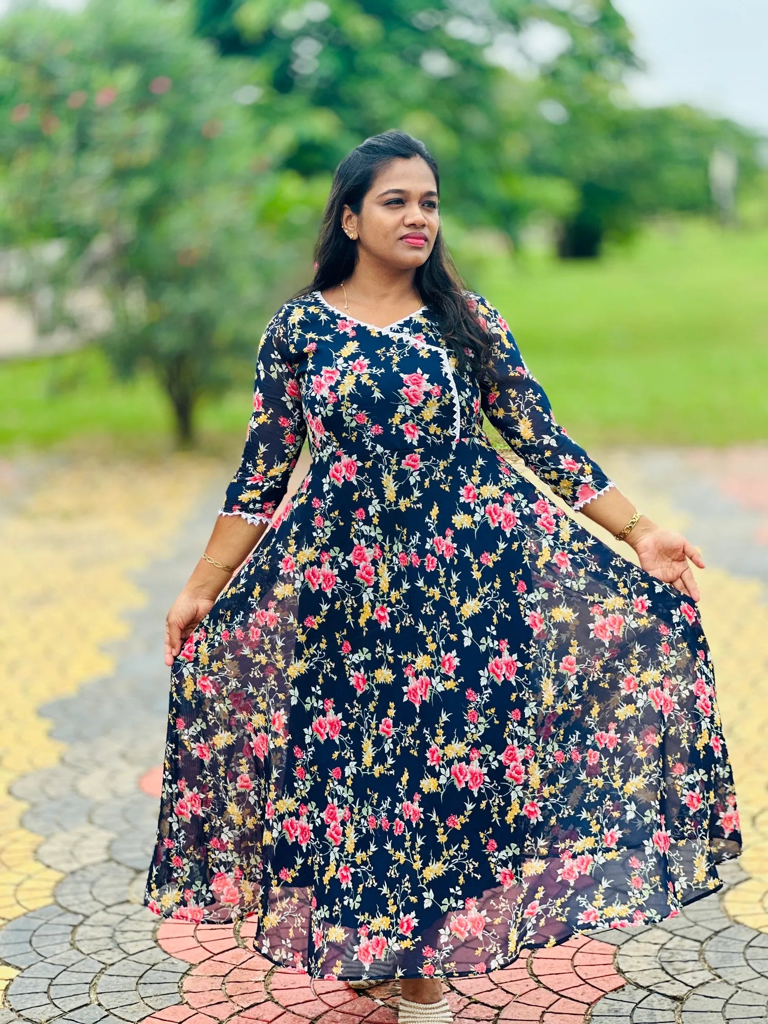 princess polly baby blue dress Steal The Spotlight with 2024's Trending Black Prom Dresses – AMARRA main image 0