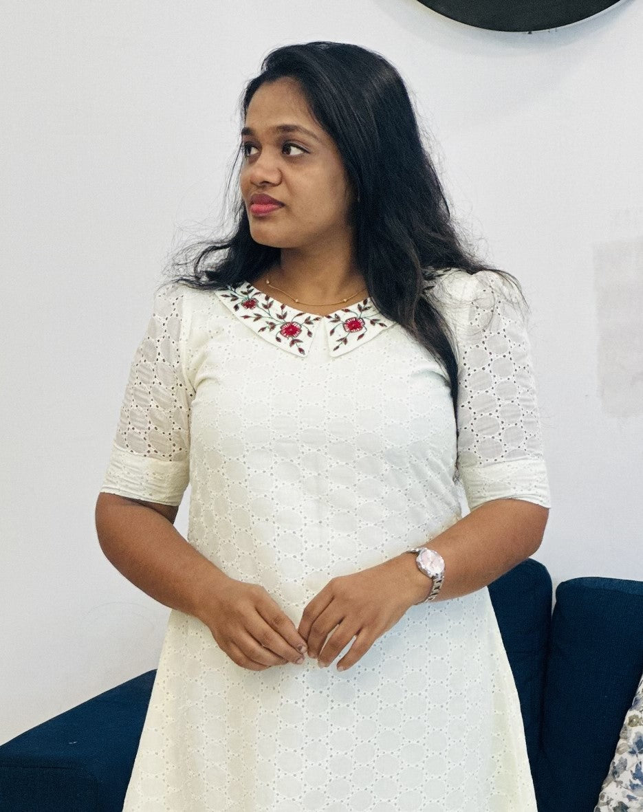 PeterPan Kurti (White)