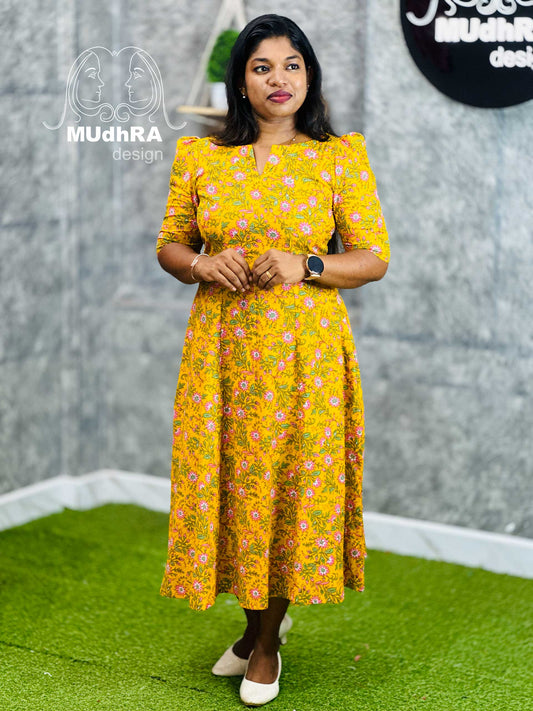 Cotton Panel Kurti (1109)