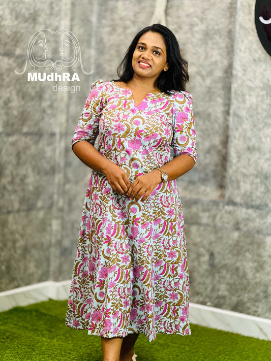 Cotton Panel Kurti (1110)