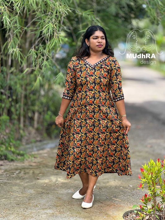 Semi-Cotton Kurti (MUD001115)