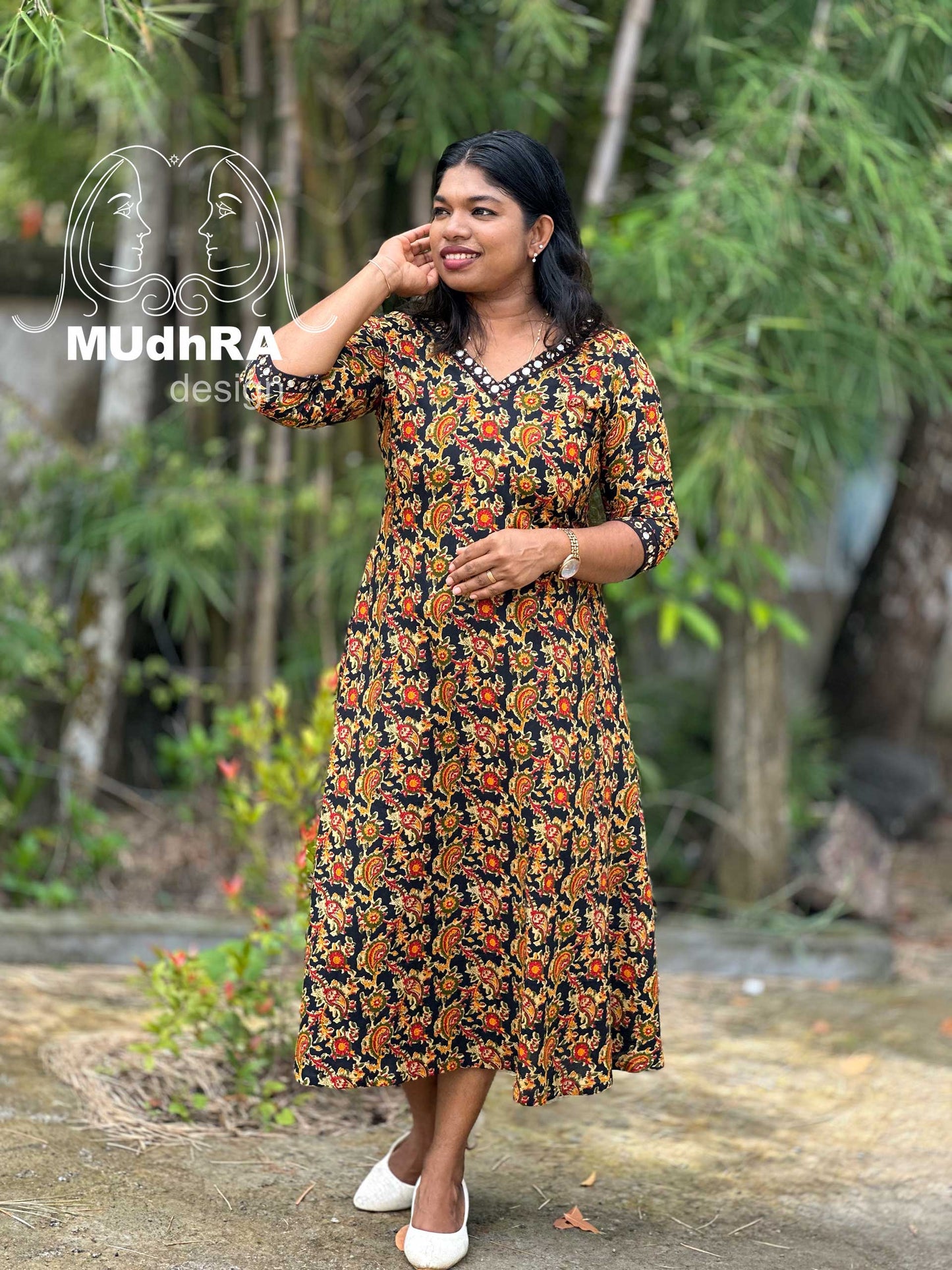 Semi-Cotton Kurti (MUD001115)