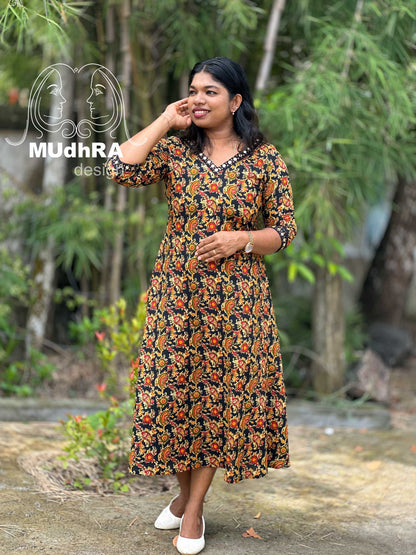 Semi-Cotton Kurti (MUD001115)