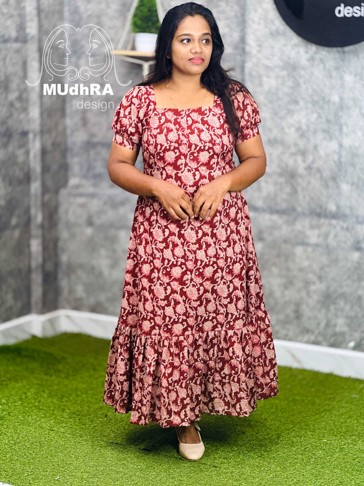 Cotton Frock (MUD001118) – Mudhra Design