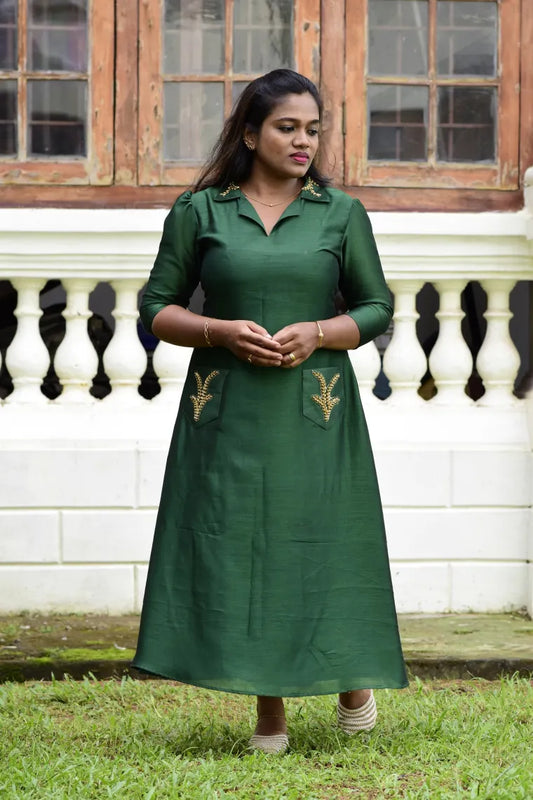 Frock with Collar&Pockets(PonKathir)(57)