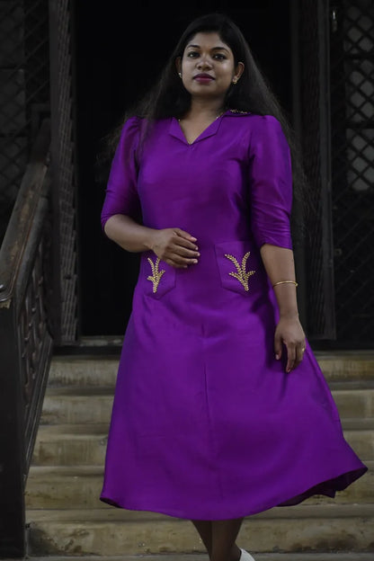 Frock with Collar&Pockets(PonKathir)(60)