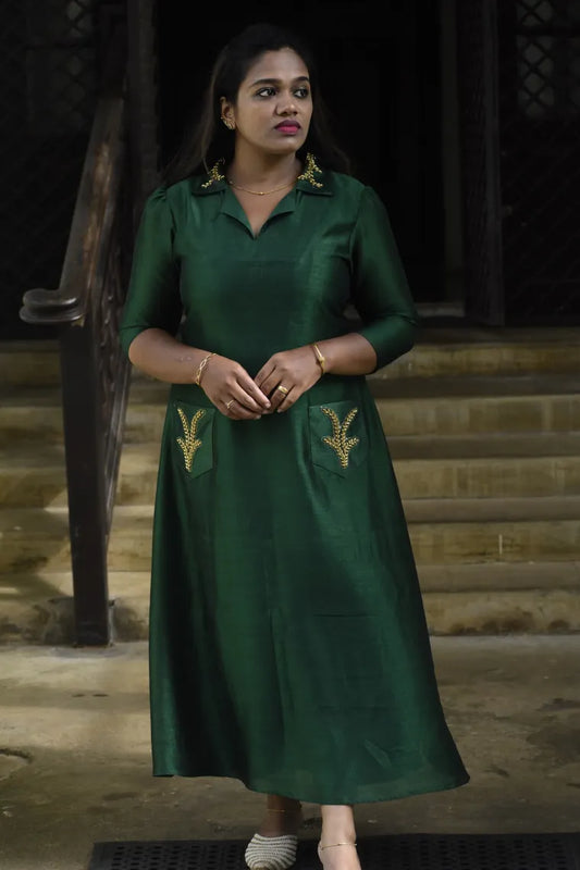 Frock with Collar&Pockets(PonKathir)(57)