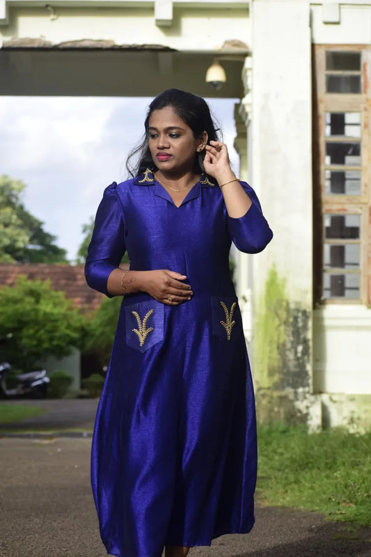 Frock with Collar&Pockets(PonKathir)(59)