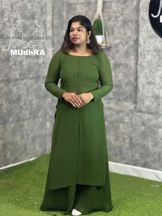 Top&Palazzo Bottom(Green)(80)