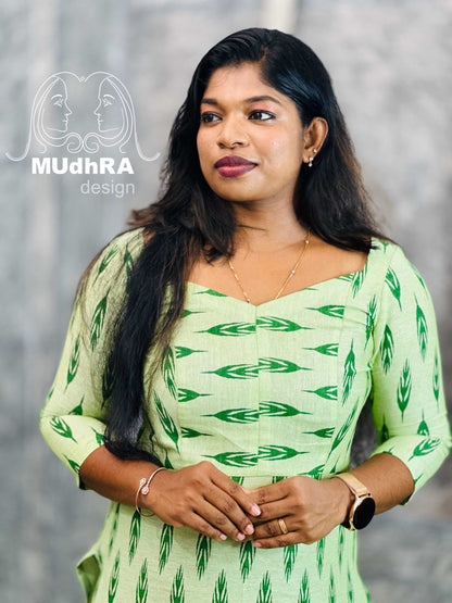 Cotton Slitted Kurti (1107)