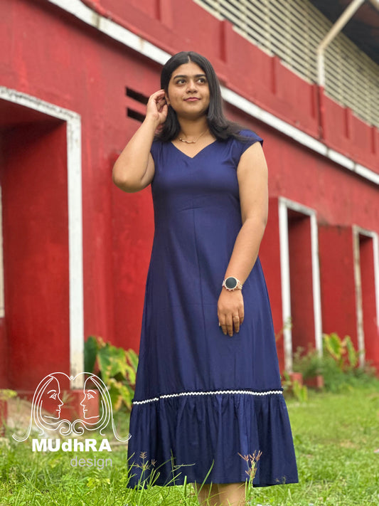 Frock-Rayon-Blue