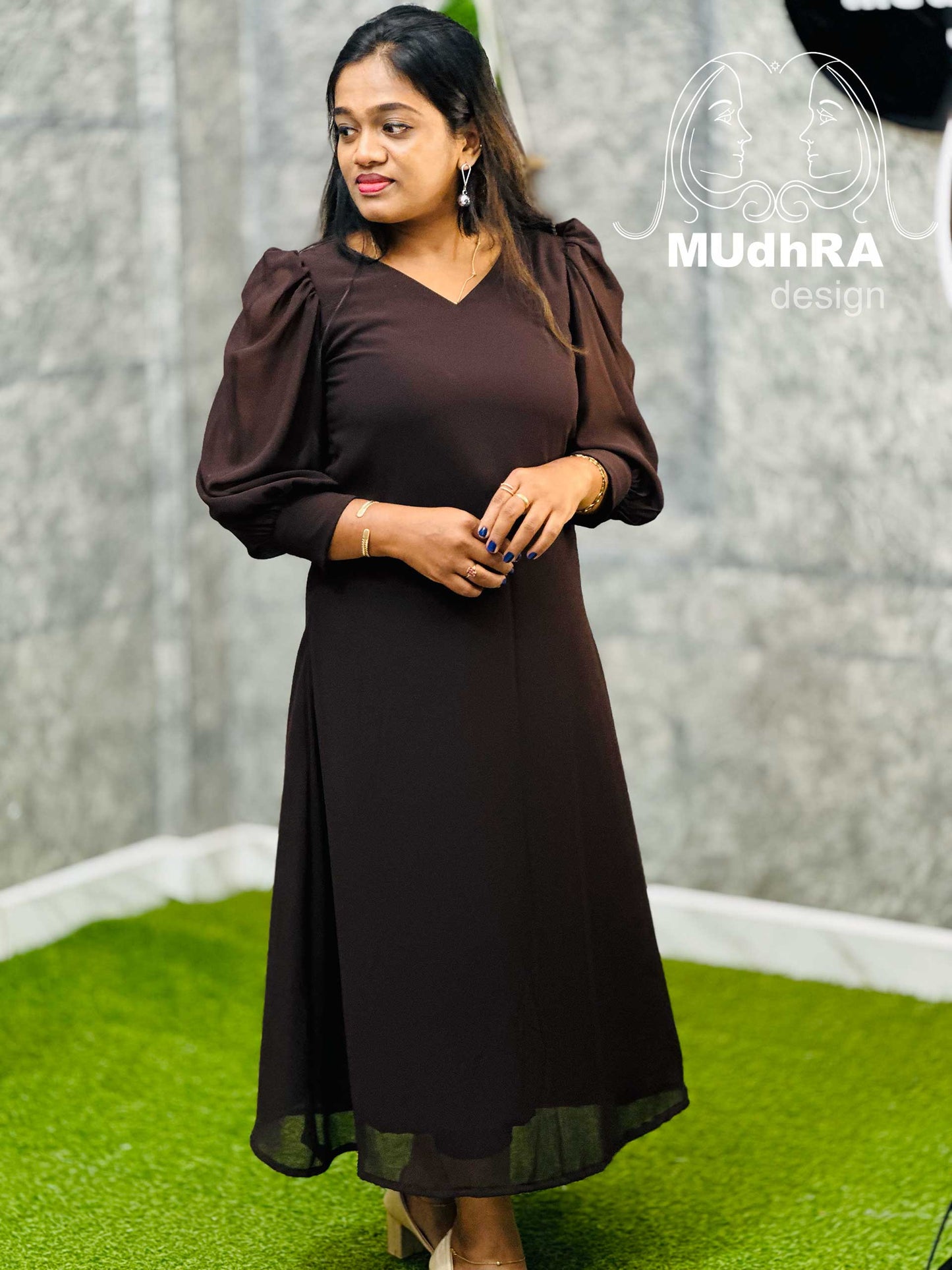 ALine(DesignerSleeve)(Brn) (0091)