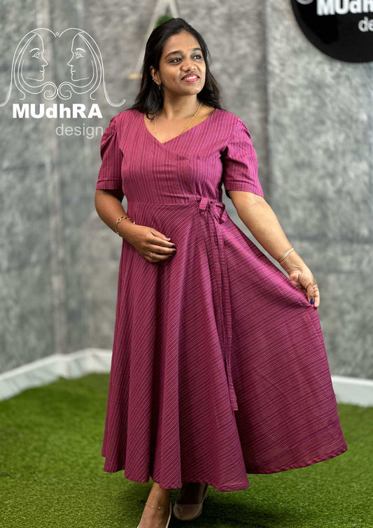 Wrap Dress (Pnk) (0095)