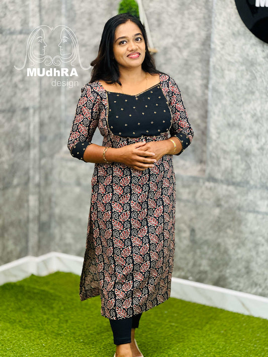 Slitted Kurti Cotton(1102)