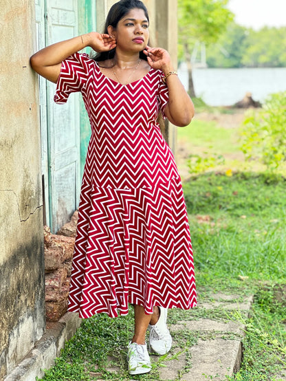 Stylish Western Frock