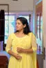 12 PANEL KURTI WITH DUPATTA-LIGHT YELLOW
