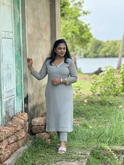 A Line-Ash(Slitted Top&Bottom) MUD001043